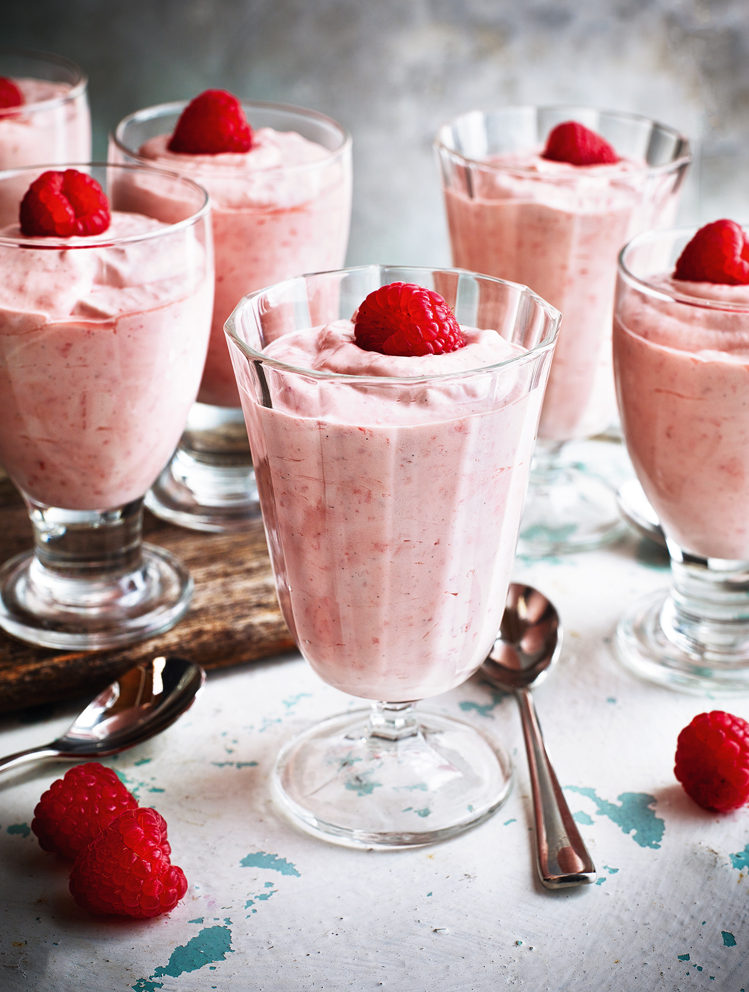 Raspberry and cardamom fool