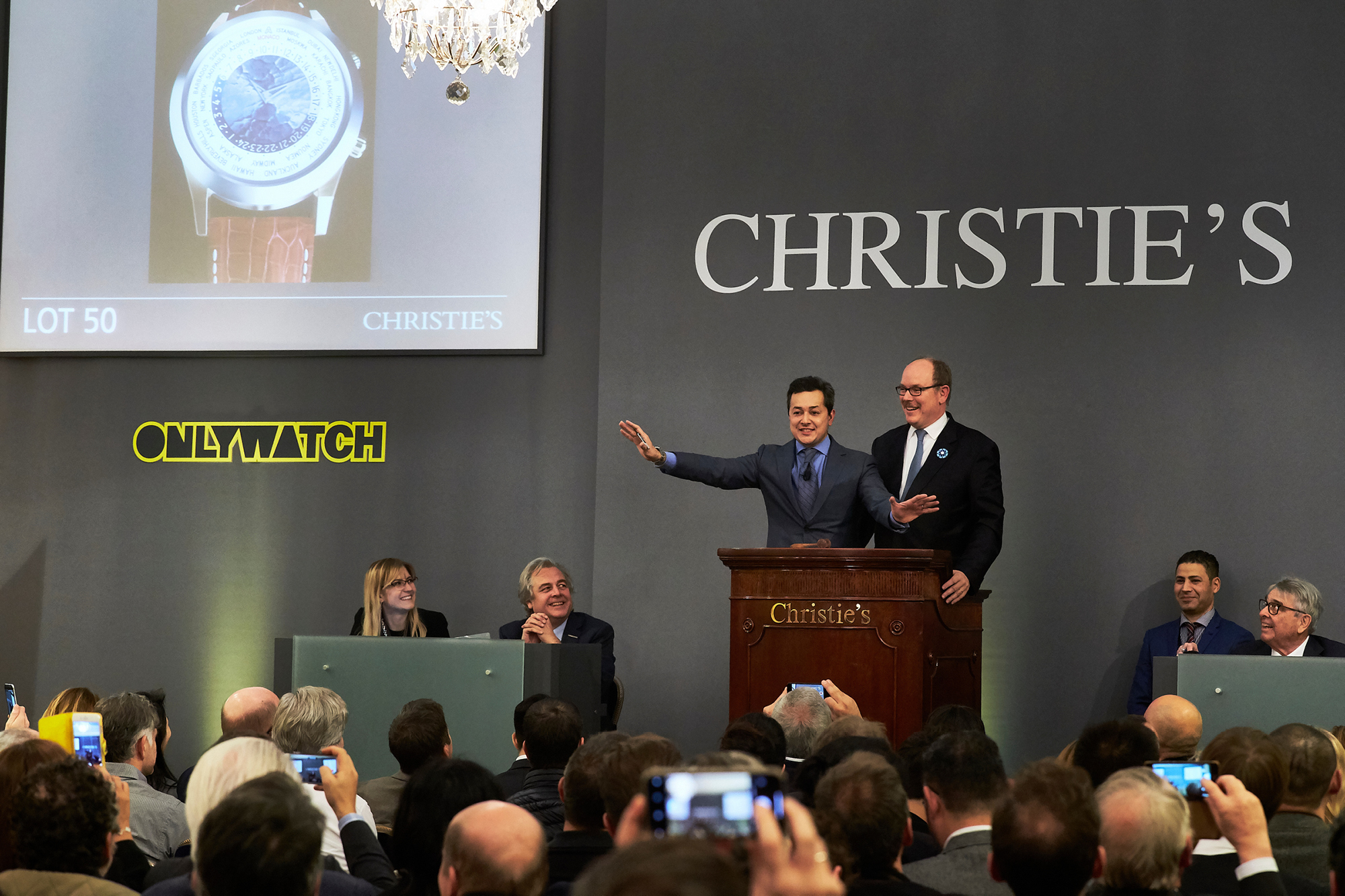 Only Watch auction at Christie's, Geneva in 2017