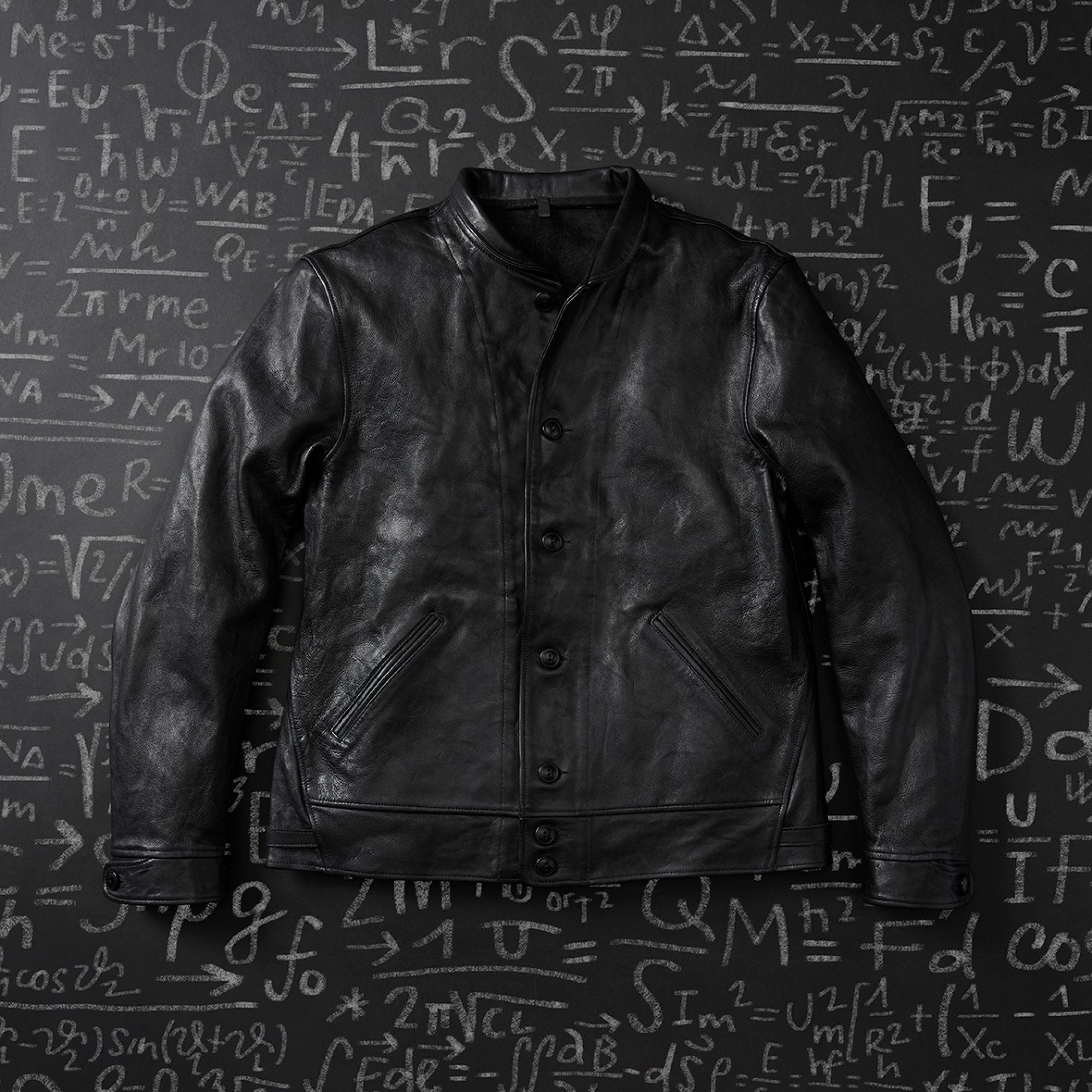 Replica of Albert Einstein's Classic Menlo Cossack Leather Jacket