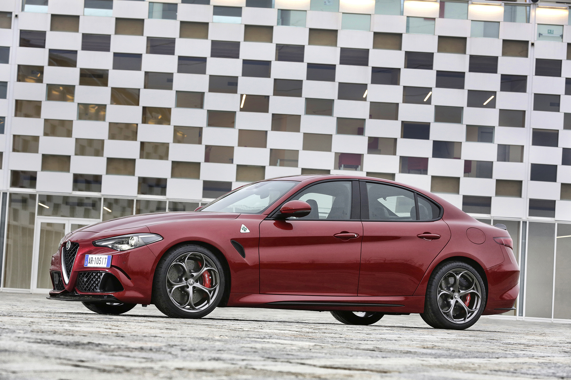 The 503bhp Giulia Quadrifoglio is exactly as powerful and exciting as its good looks – inside and out – suggest