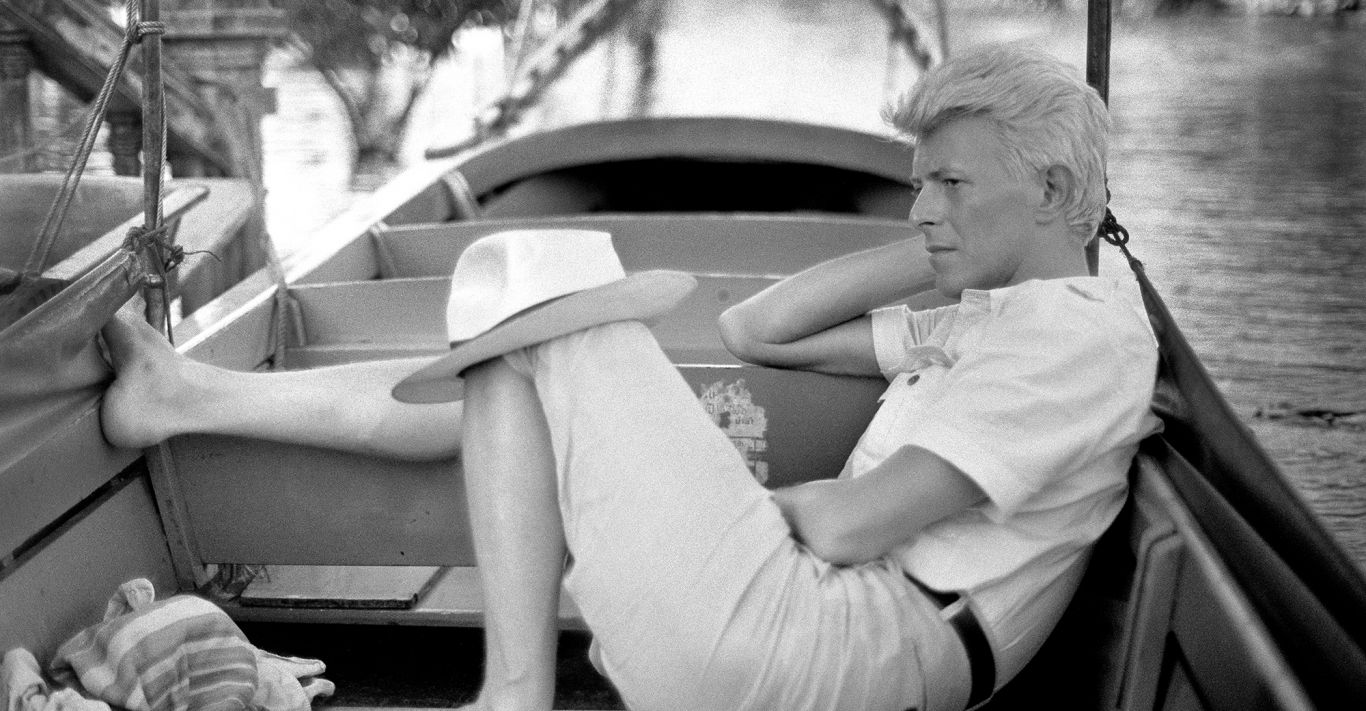 David Bowie in Bangkok, 1983, taken by Denis O'Regan
