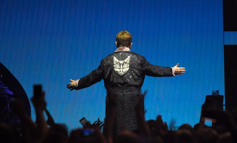 Elton John wears Gucci