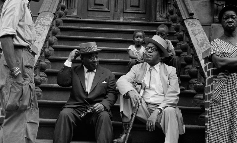 Luckey Roberts and Willie 'The Lion' Smith, taken by Art Kane