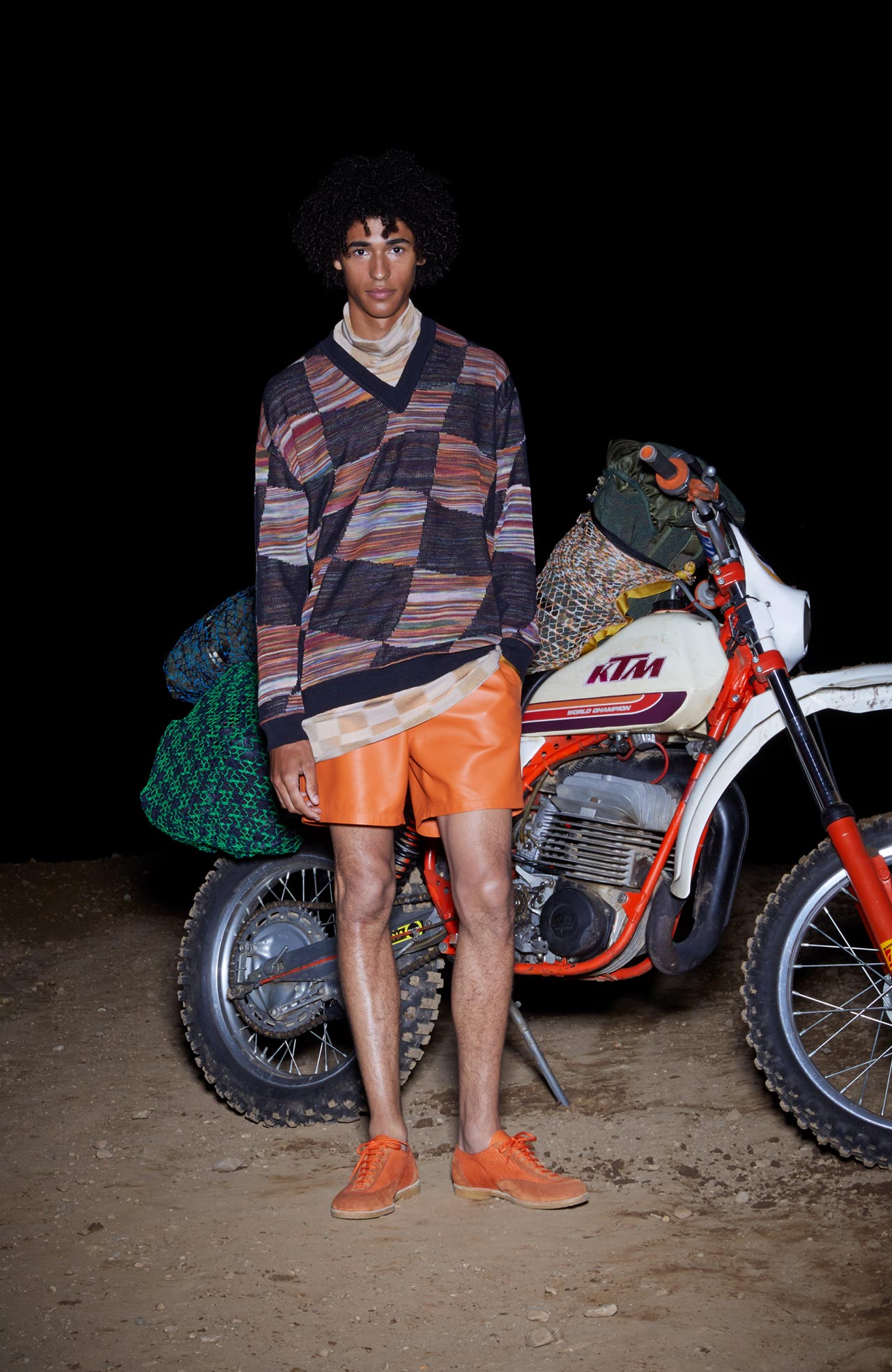 Angela Missoni was inspired by her family's love of motorcycles when creating the SS19 collection