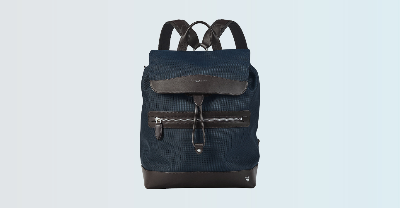 Aspinal's Anderson Backpack is available at The Royal Exchange