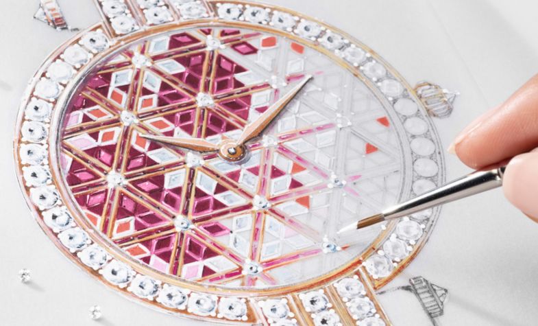 The Premier Precious Micromosaic is the most recent métiers d'art by Harry Winston