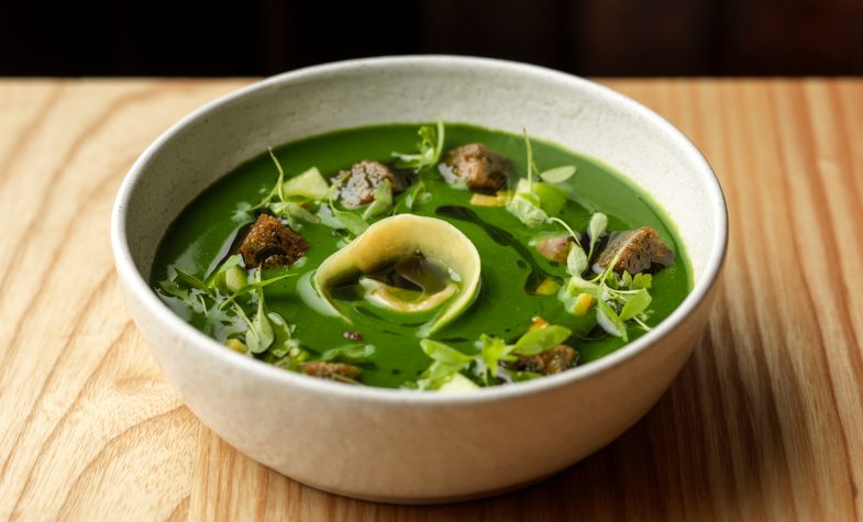 Lovage Soup at The Hand & Flower