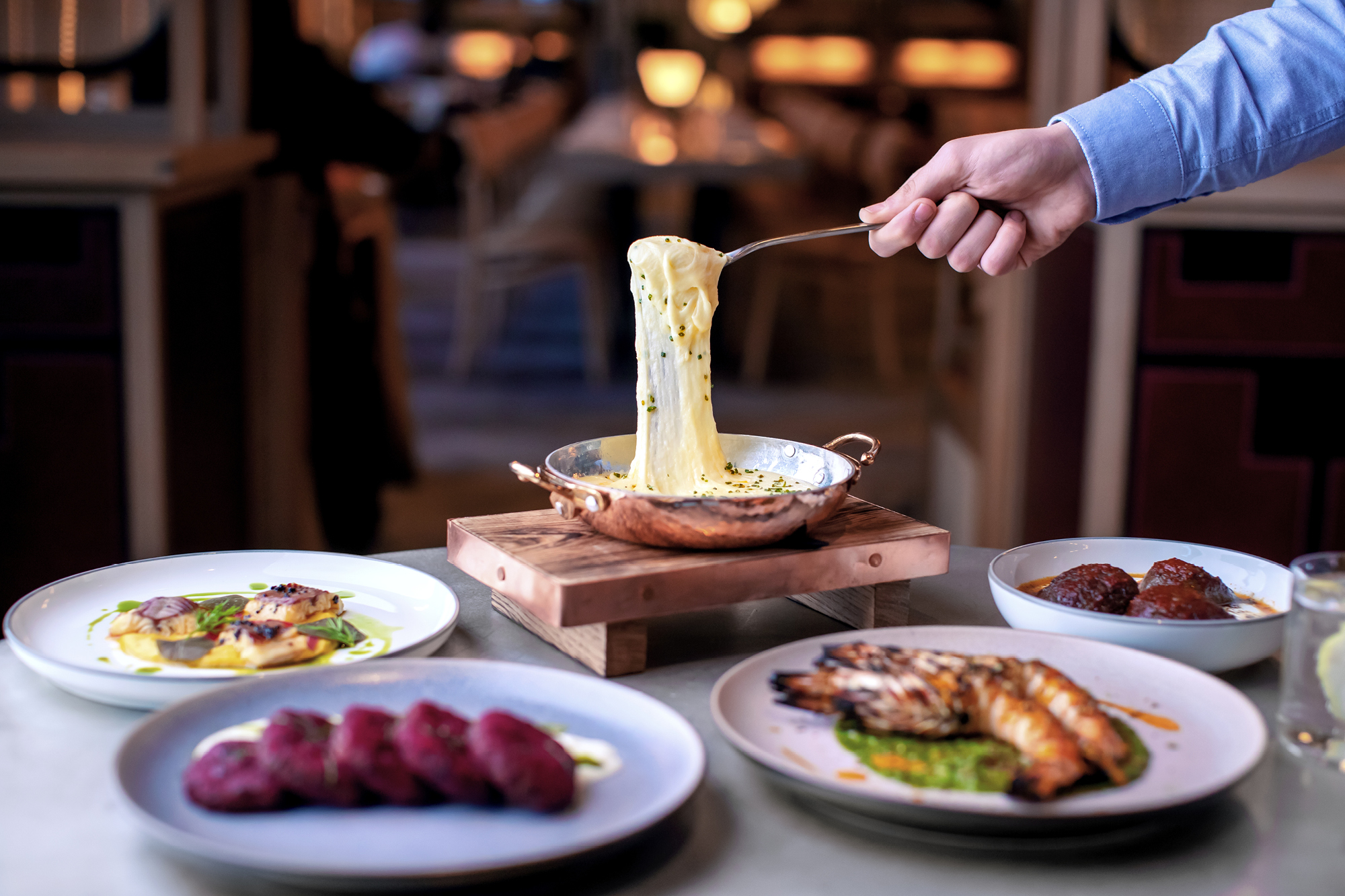 The menu at Barboun is full of nibbles, small plates, big plates and sides; perfect for sharing.