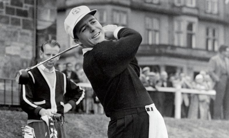 Gary Player at the 1960 Open Championship.