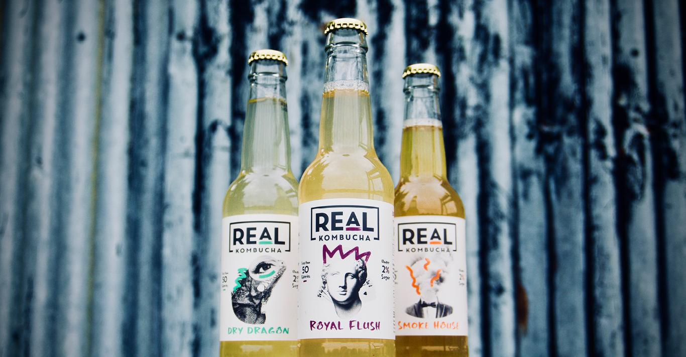 Real Kombucha is a non-alcoholic fermentation at its finest.