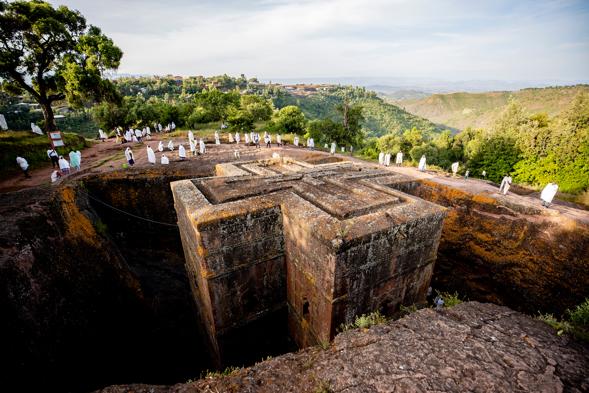 Lalibela is famed for its rock-hewn churches.