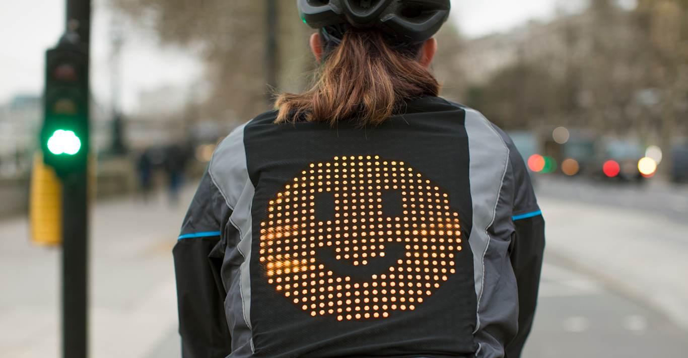 Ford and Designworks’ cyclist Emoji jacket
