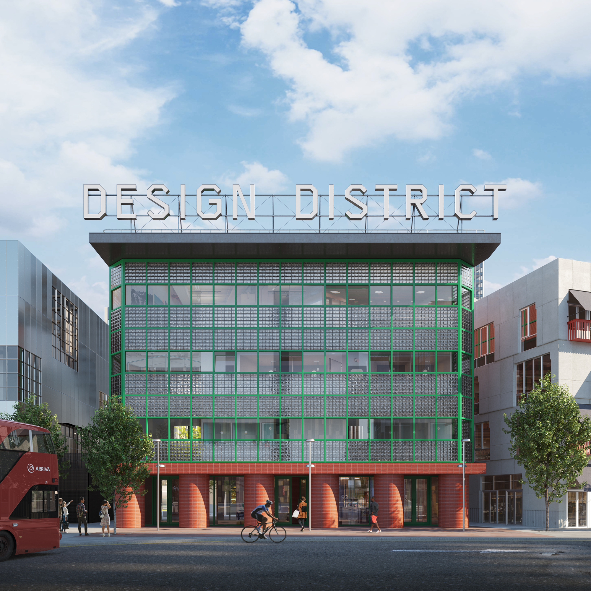 The Design District will open in North Greenwich later this year