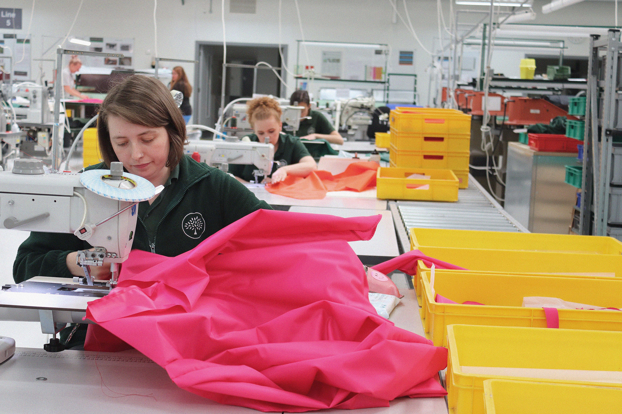 Mulberry's Somerset factories are making reusable PPE gowns for the Bristol NHS Trust