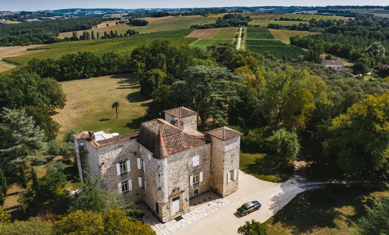 Chateau Gensac, the home of Gensac Armagnac and wines