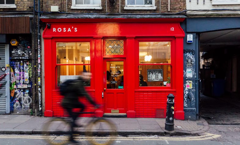 Rosa's Thai Cafe in Spitalfields