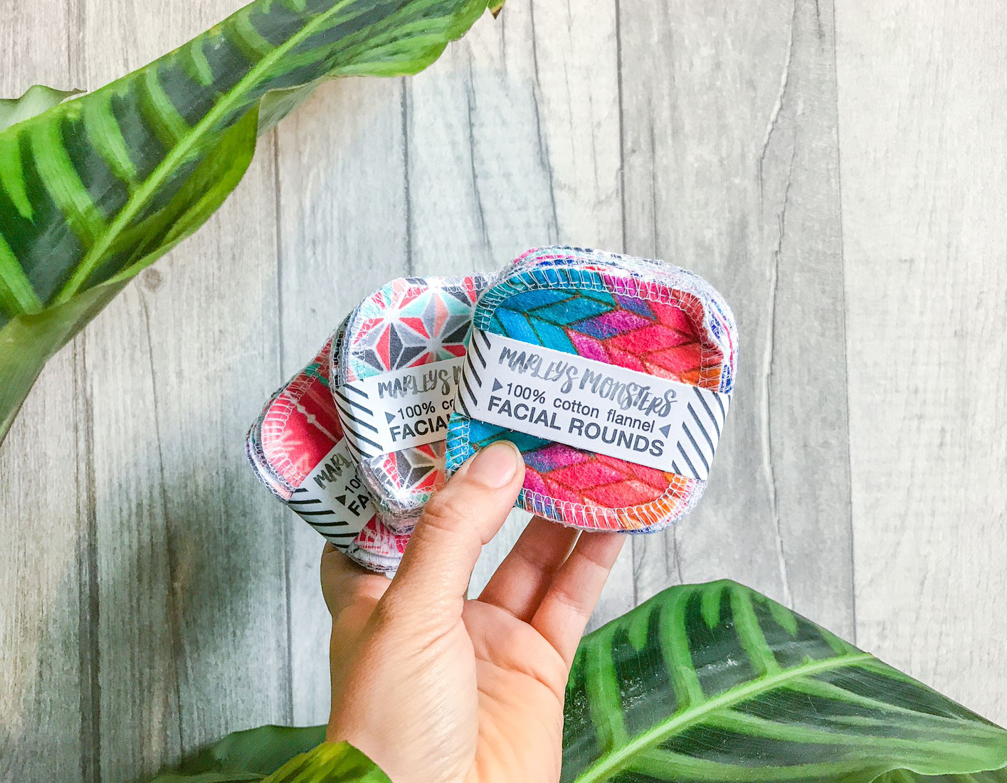 Reusable cotton rounds, are one of the waste-free swaps Beth Noy of Plastic Freedom recommends