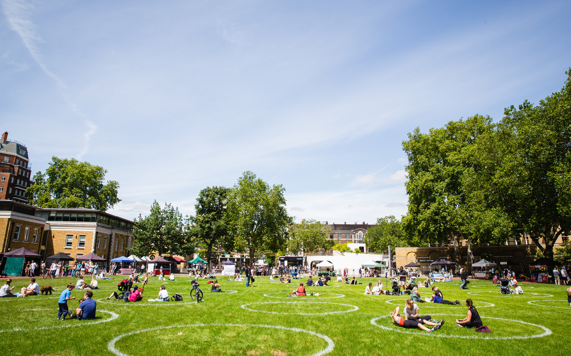 Chelsea is home to acres of outdoor leisure and dining space