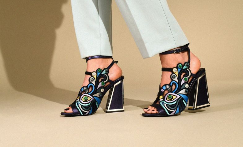 Kat Maconie is known for maximalist, finely detailed footwear