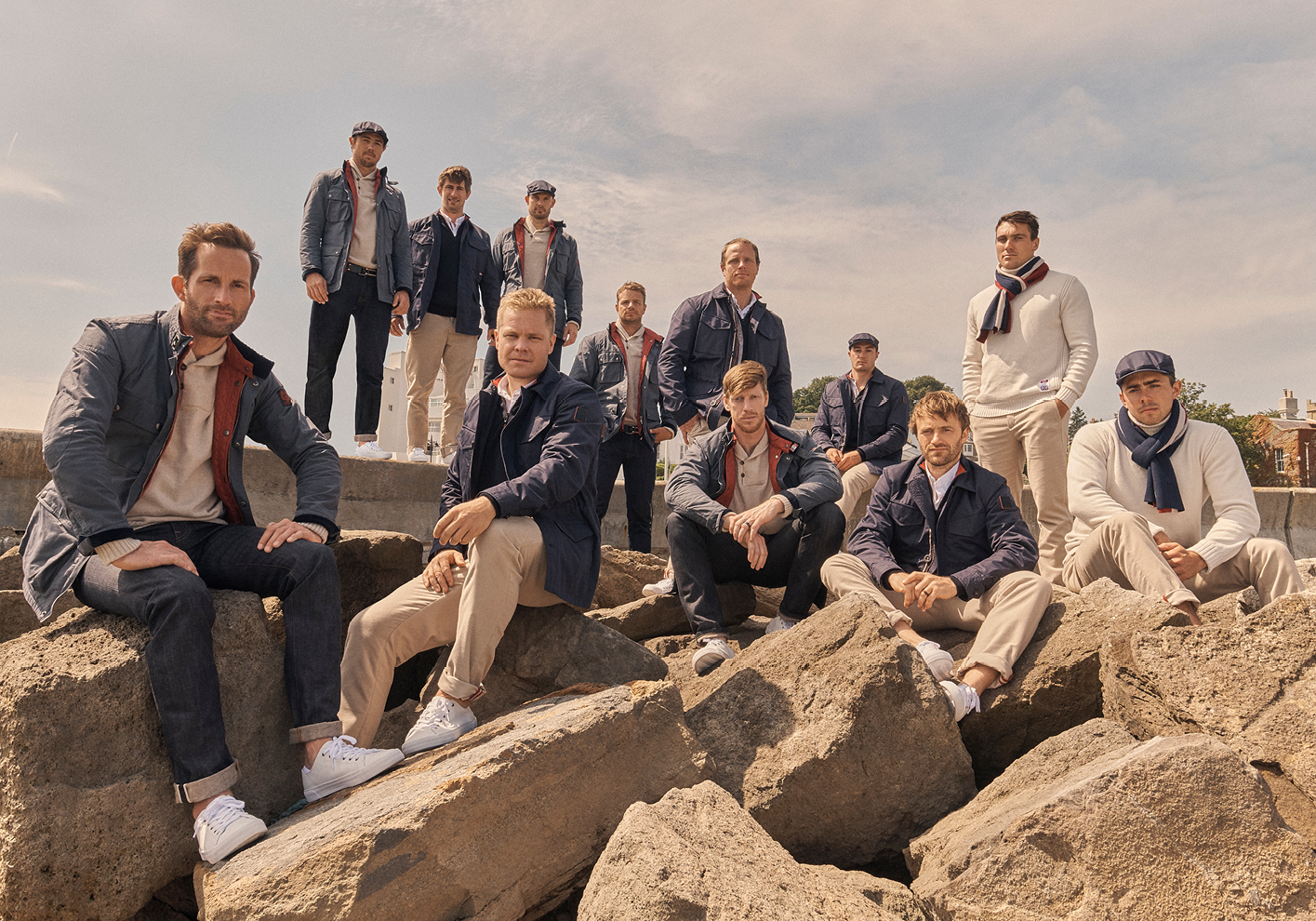 Belstaff's collection for the INEOS America's Cup team 