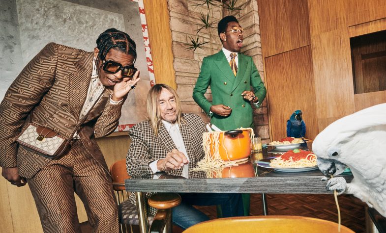Gucci's new men's tailoring campaign