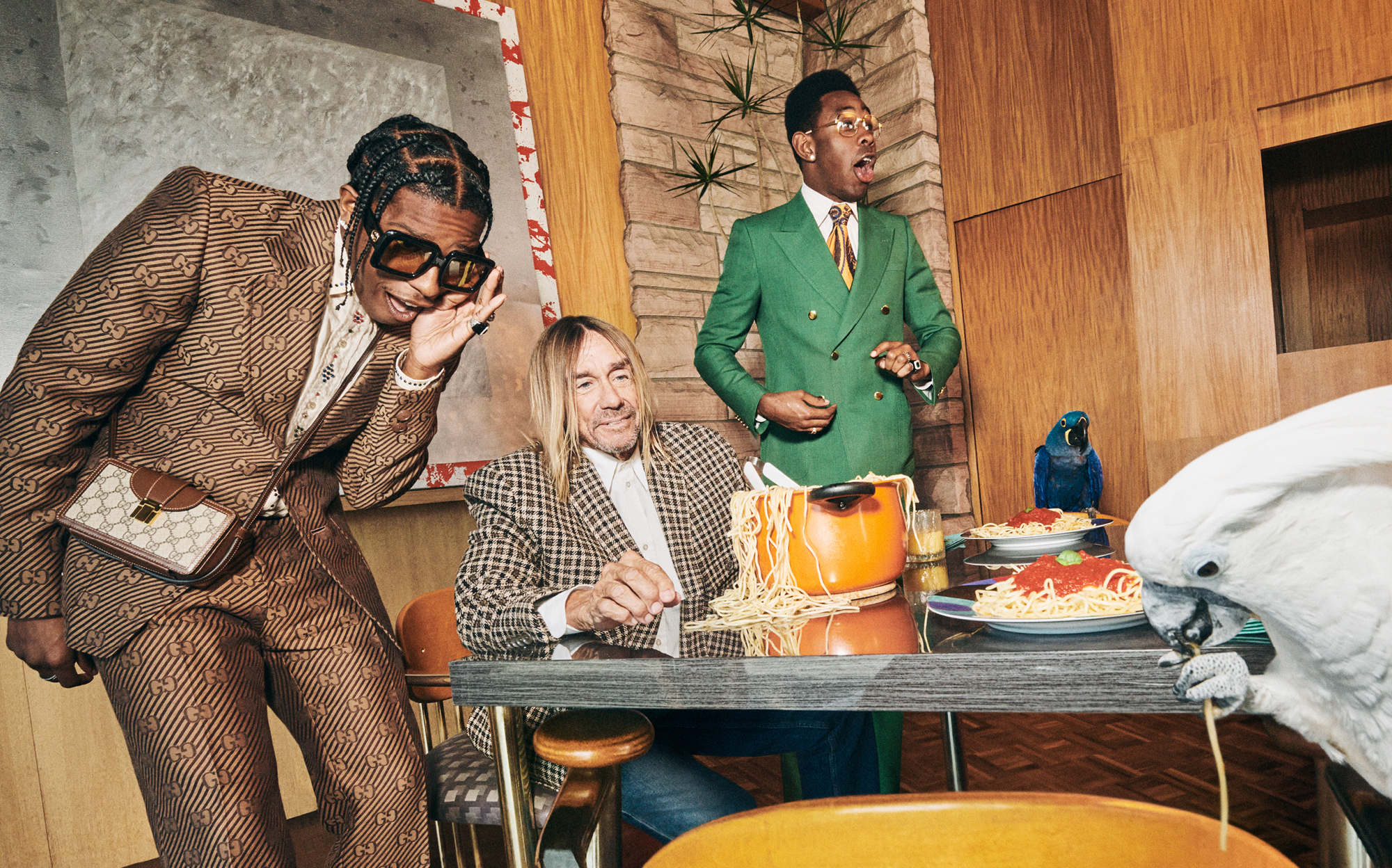 Gucci's new men's tailoring campaign
