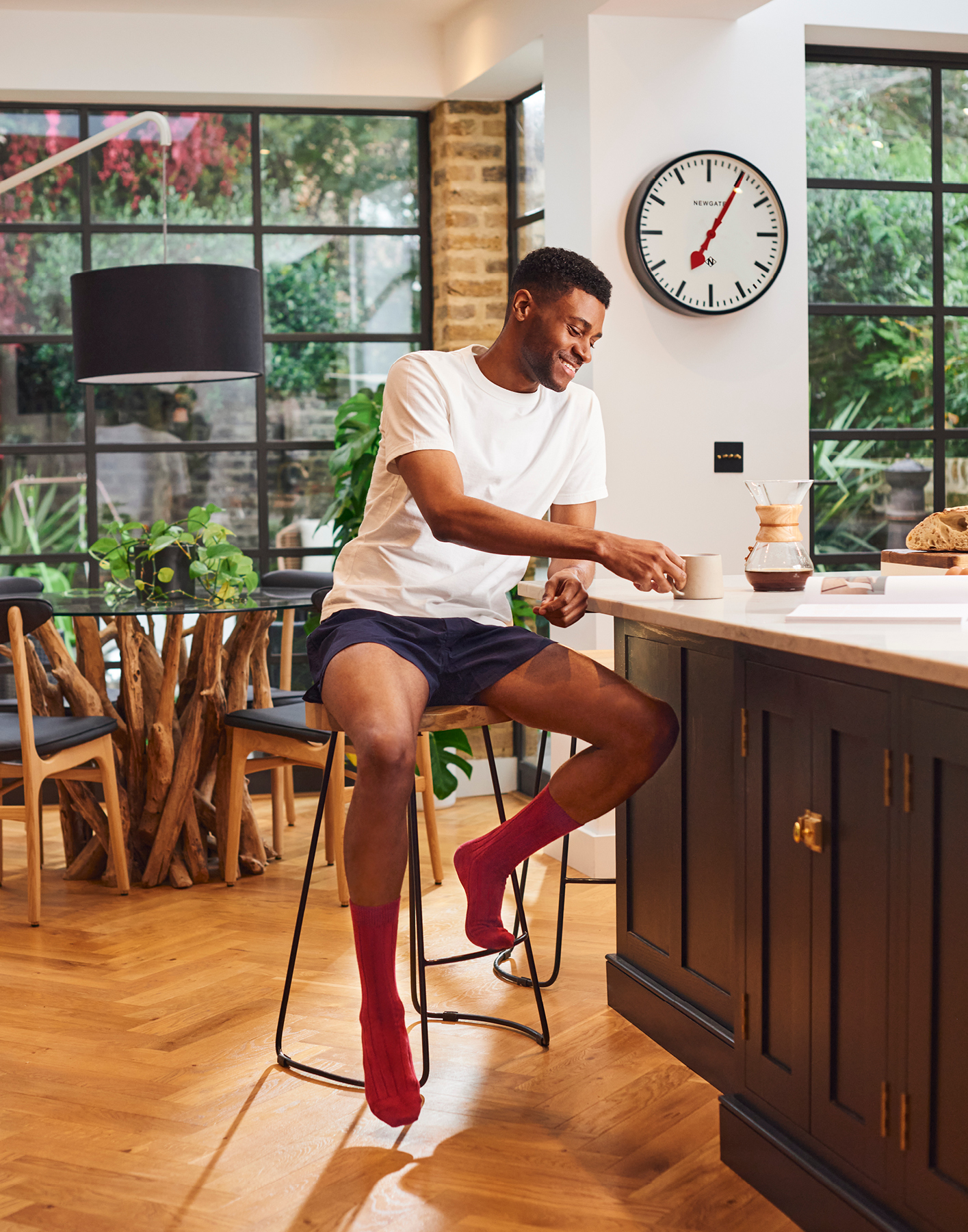 Basics that offer both style and comfort feel more essential than ever, like the luxurious socks from London Sock Co.