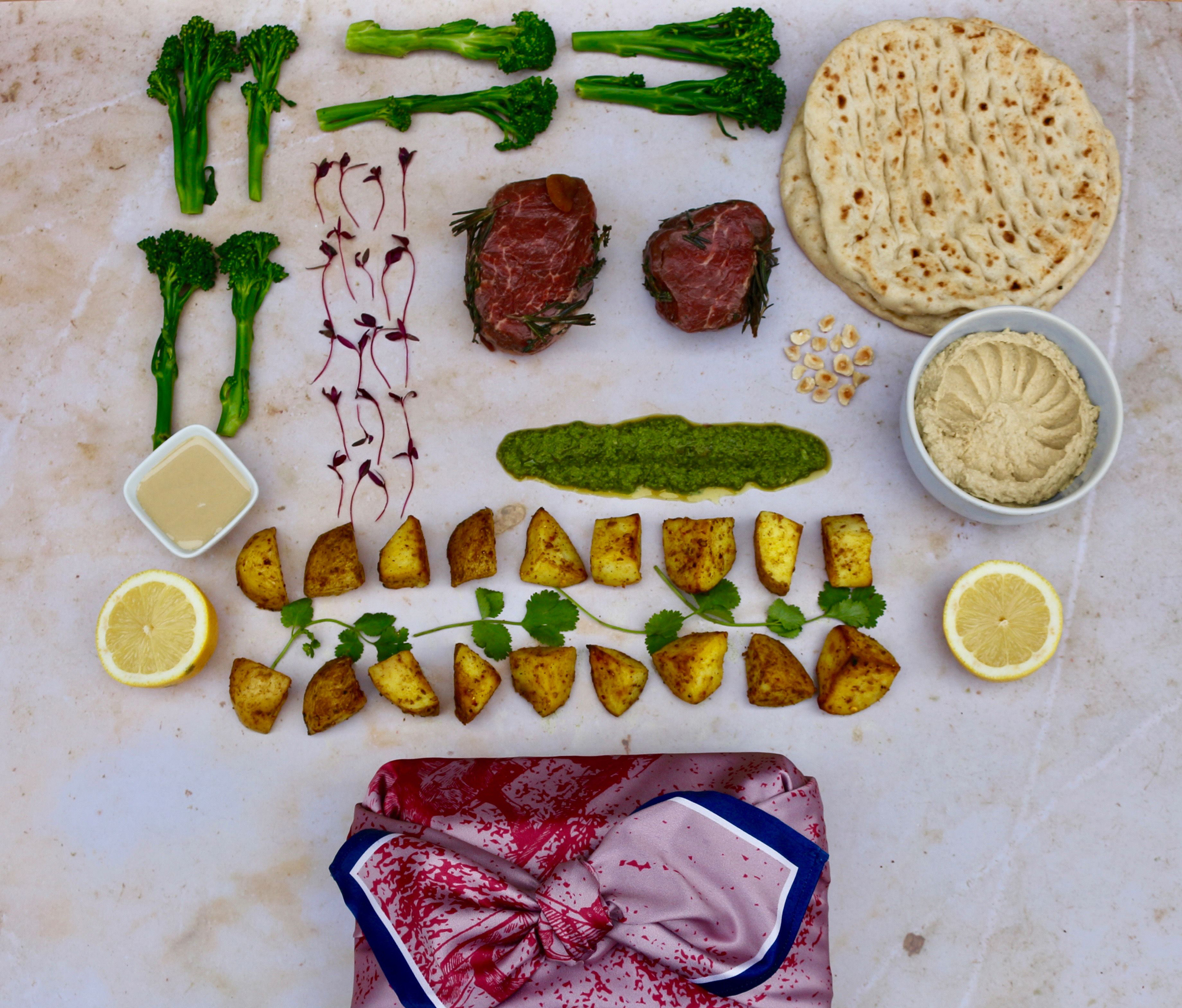 The Ceru beef fillet meal kit