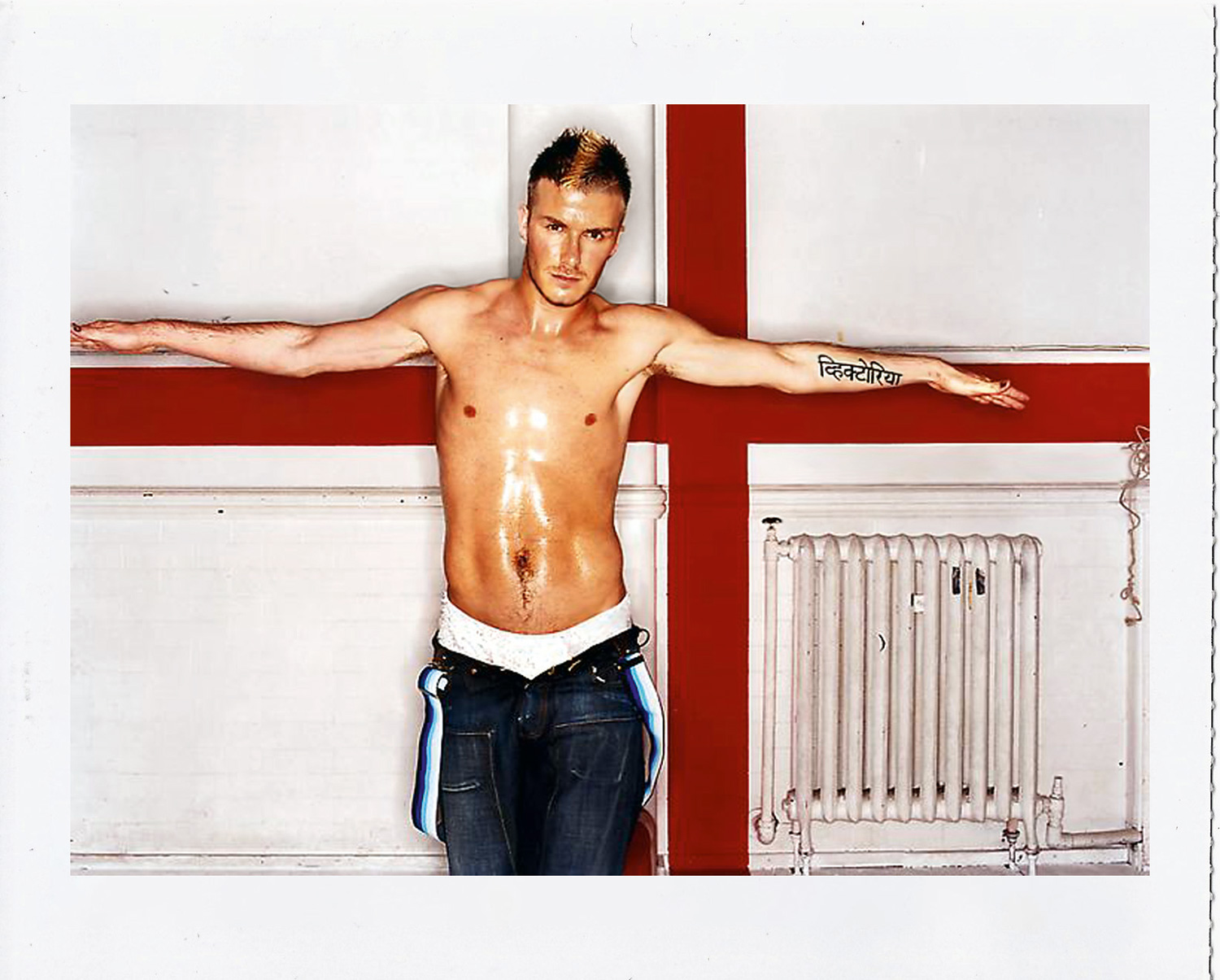 David Beckham, shot by David LaChapelle