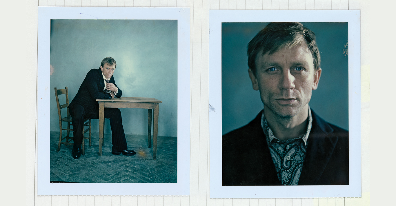 Daniel Craig features in the Power Of The Polaroid, a new book by Jo Hambro
