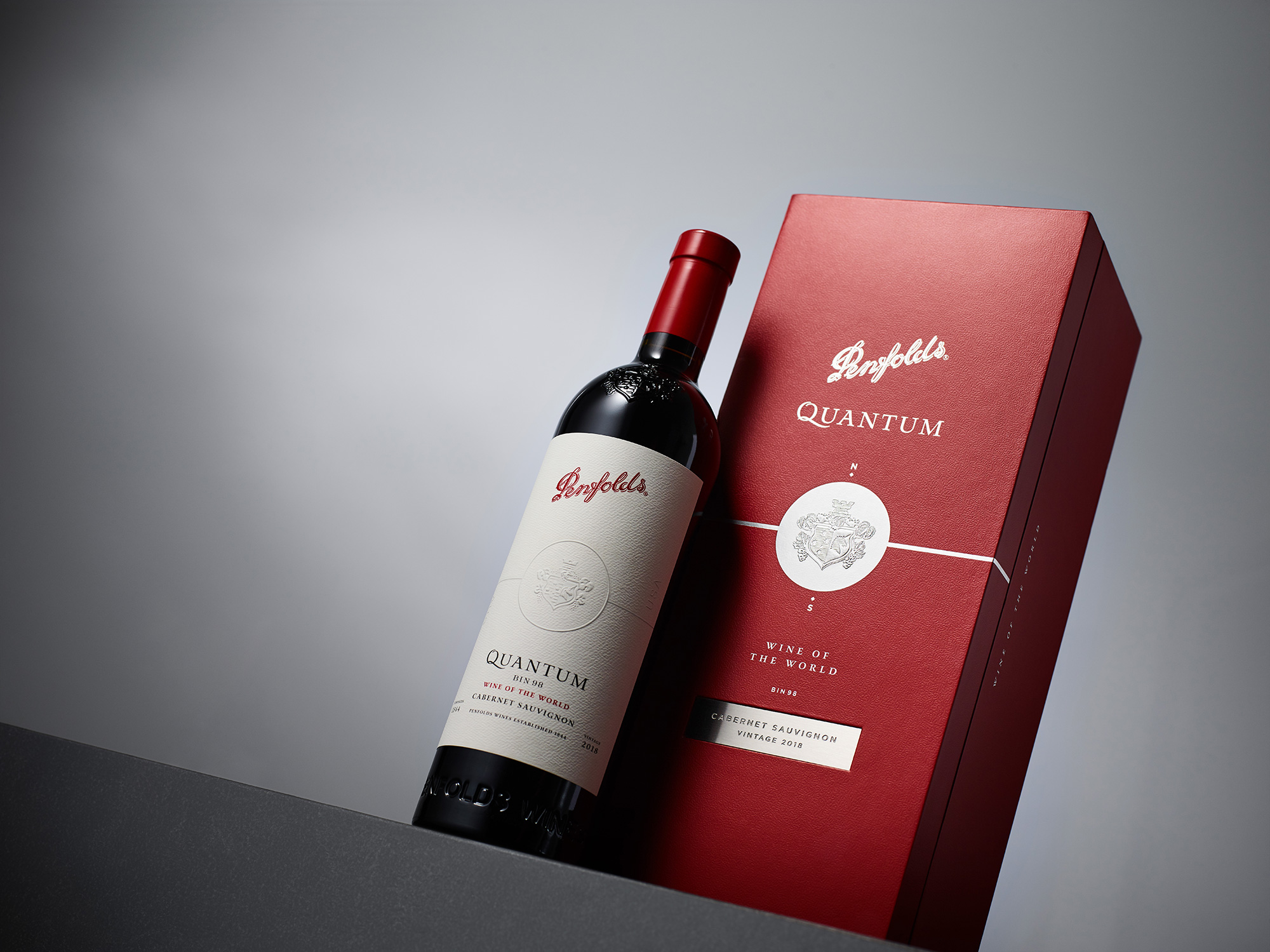 Quantum Bin 98 is the flagship wine in the Penfolds California Collection
