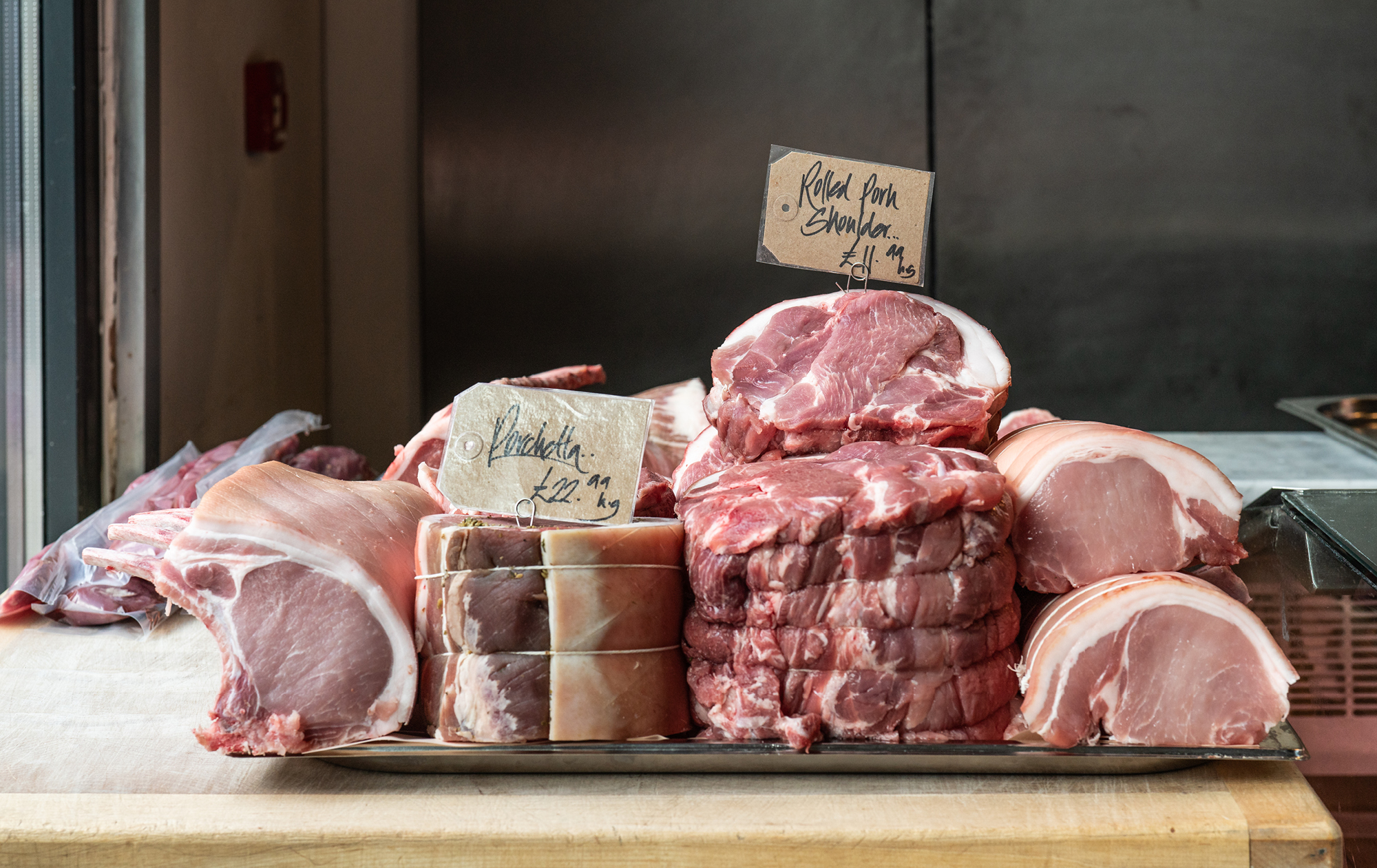 Provenance Village Butcher works with a carefully selection collection of smaller UK farms