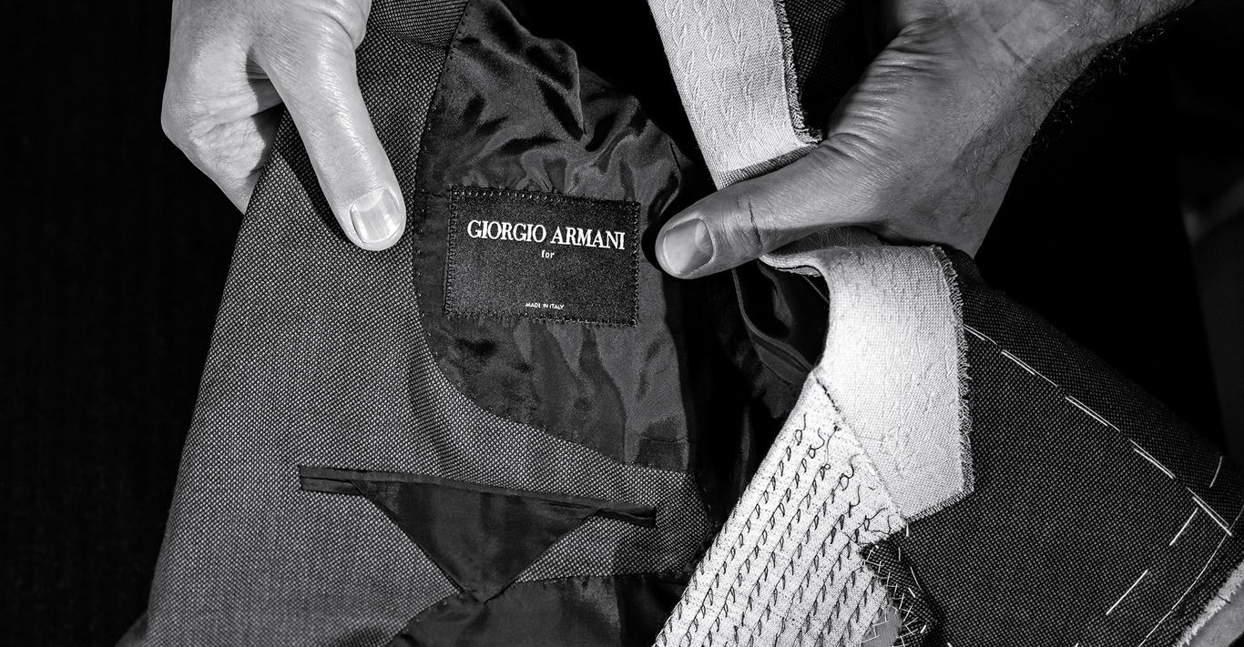 Giorgio Armani has expanded his Made to Measure service