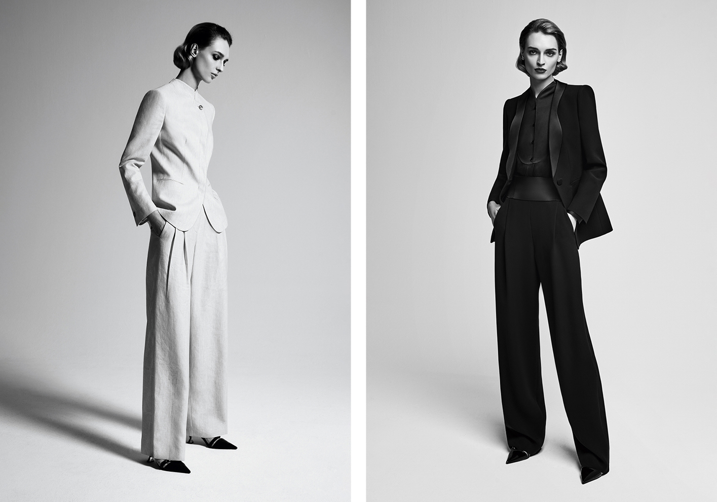 This season sees the launch of Made to Order for Giorgio Armani’s womenswear