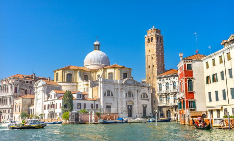 Venice's Santo Stefano basilica, founded in the 1200s
