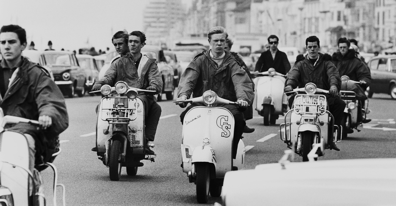 Vespa is celebrating its 75th anniversary, the scooter found its niche in Mod culture in the 1960s