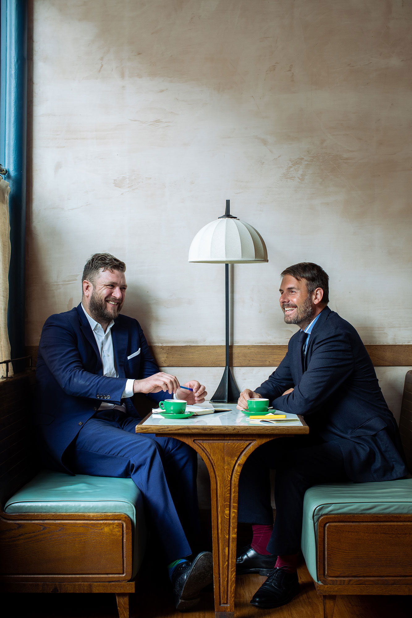 Luca restaurant founders Daniel Willis and Johnny Smith