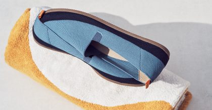 Mulo’s soft-knit espadrille, £115, comes in a range of sunny-weather hues