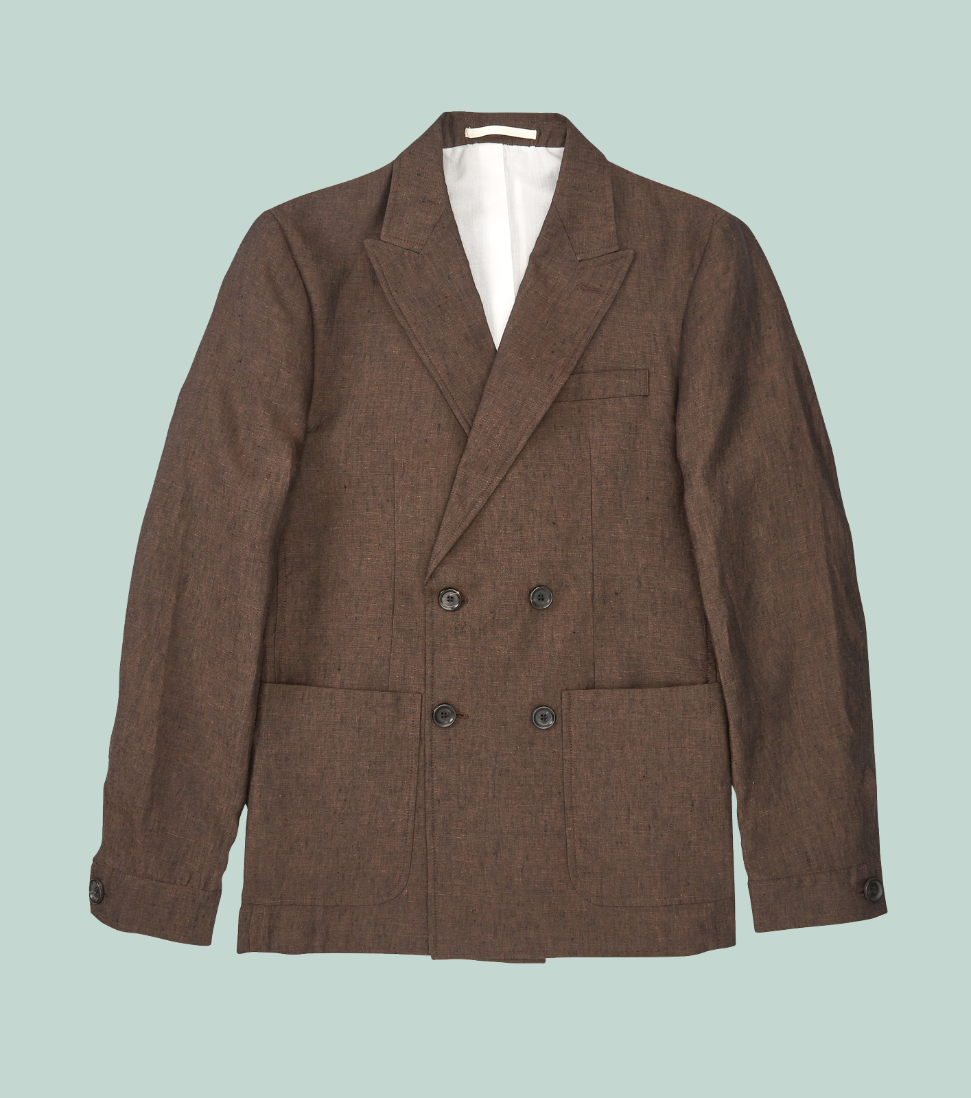 Oliver Spencer double- breasted jacket, £410