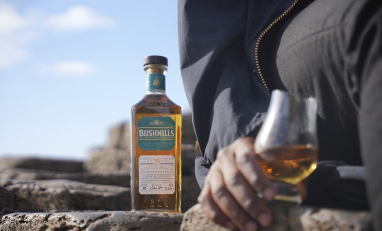 James was inspired by the care and passion Bushmills master blender Alex Thomas has for whiskey