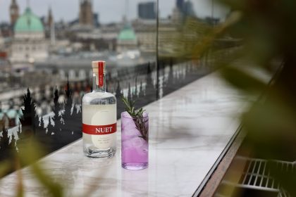 The Rooftop at The Trafalgar St James has a Northern Europe-themed cocktail menu featuring Nuet Dry Aquavit