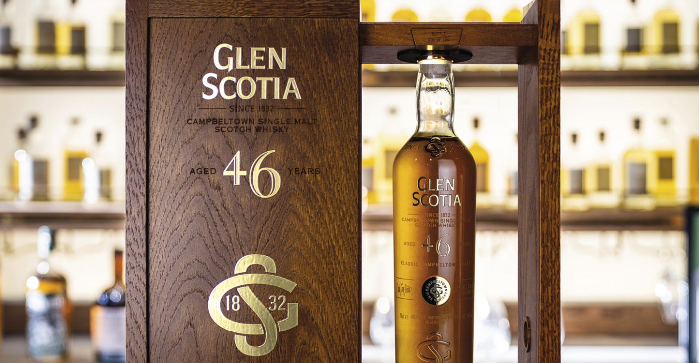 Glen Scotia 46 year old whisky, the distillers oldest expression to date