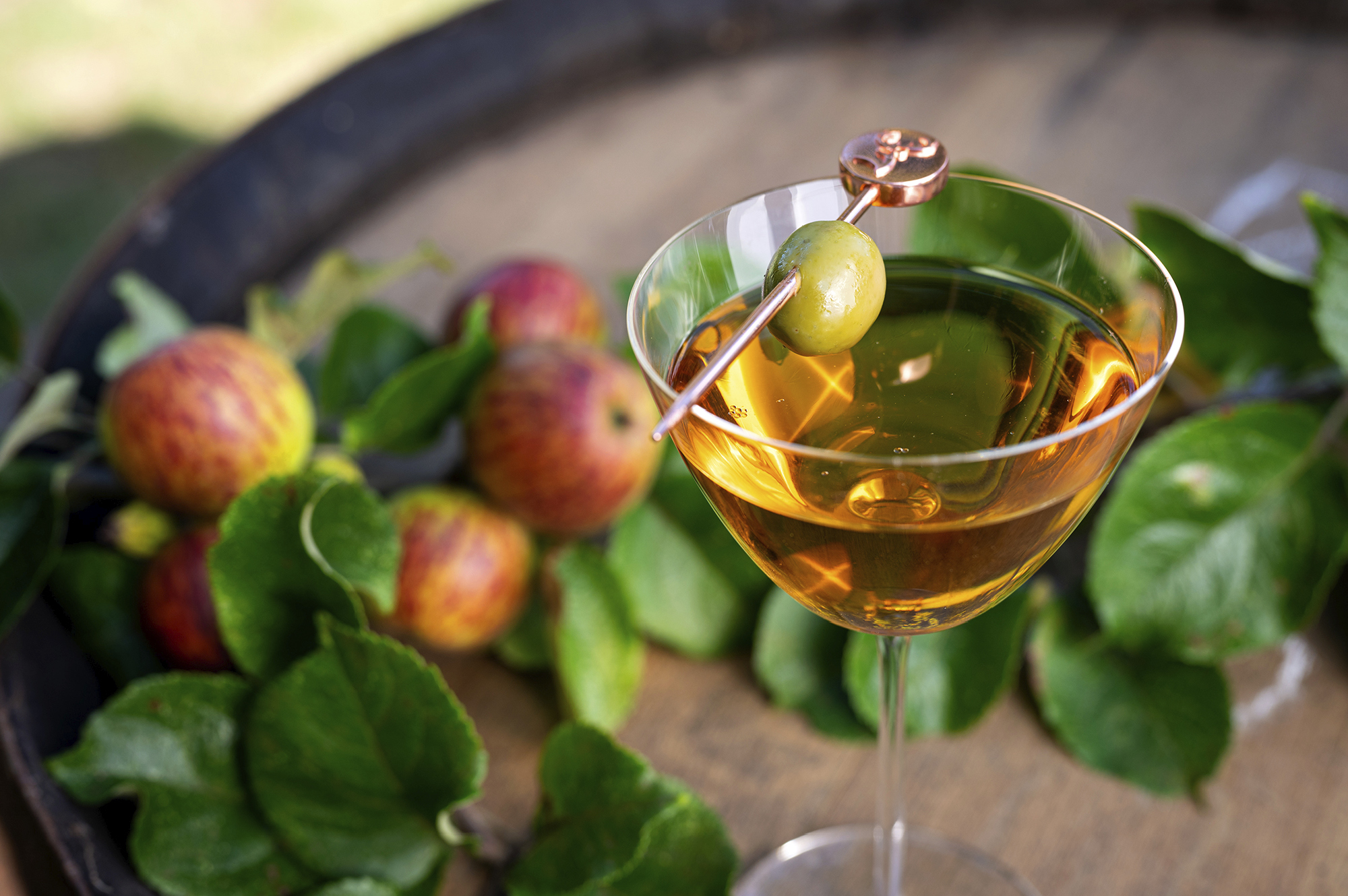 Glenfiddich Orchard Experiment works perfectly in a cocktail with vermouth, manzanilla sherry and Somerset Pomona