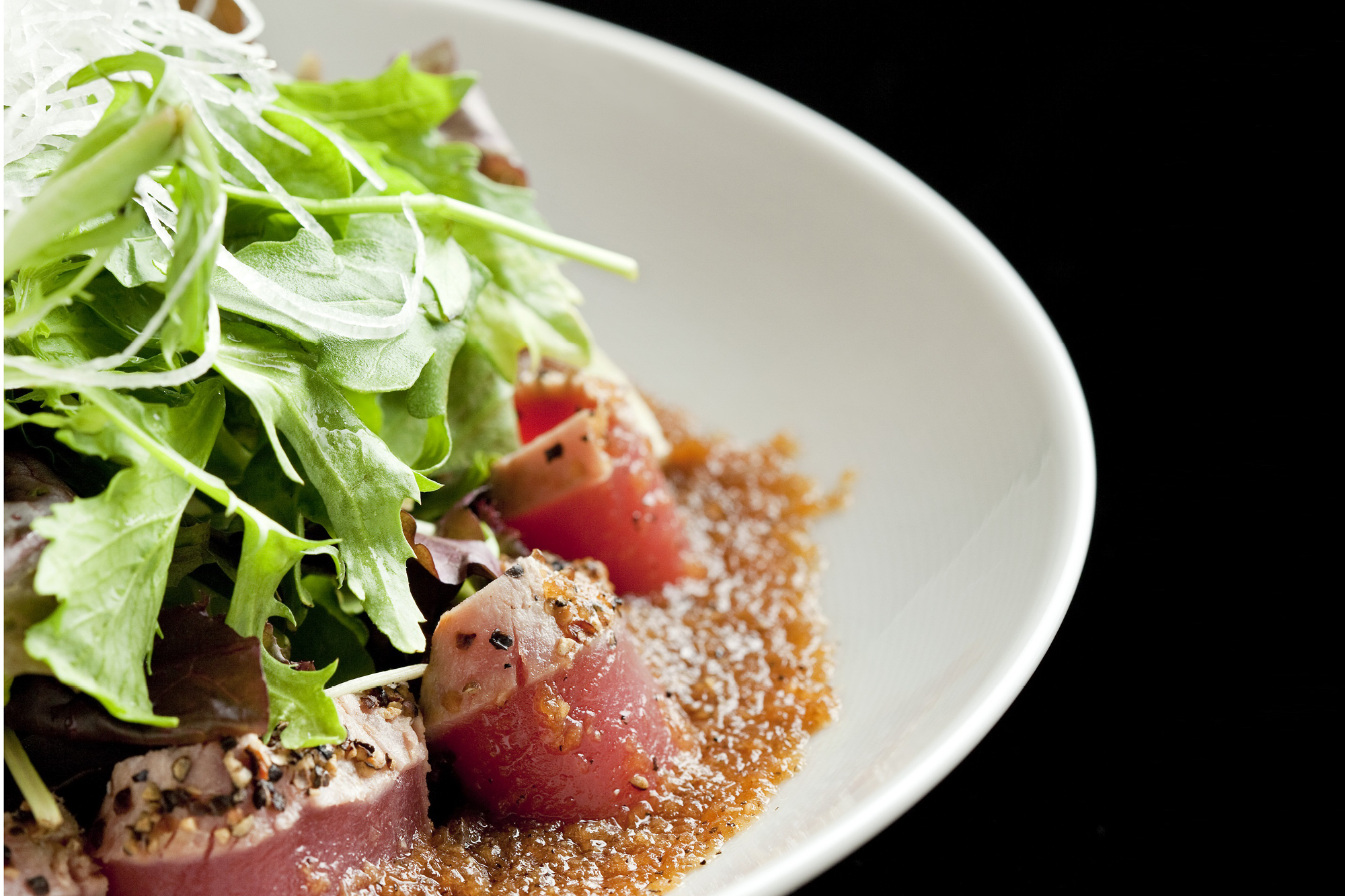 Sashimi Salad with Matsuhisa dressing. Photograph: Steven Freeman