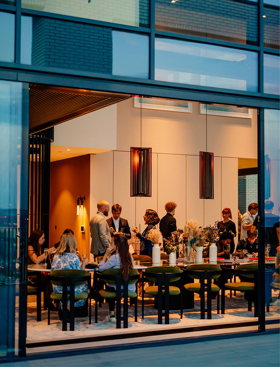 The second Penthouse Conversations event at London City Island
