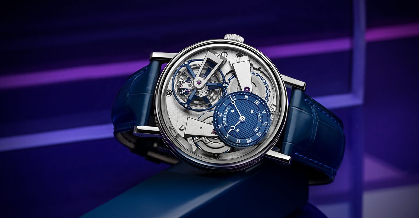The Tradition Tourbillon 7047 proudly displays the technical feats involved in its creation