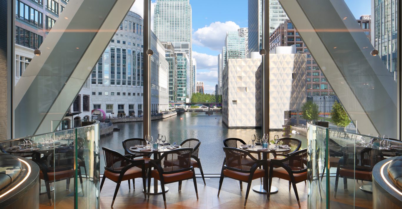 The new M Canary Wharf has view stretching over the capital's waterways
