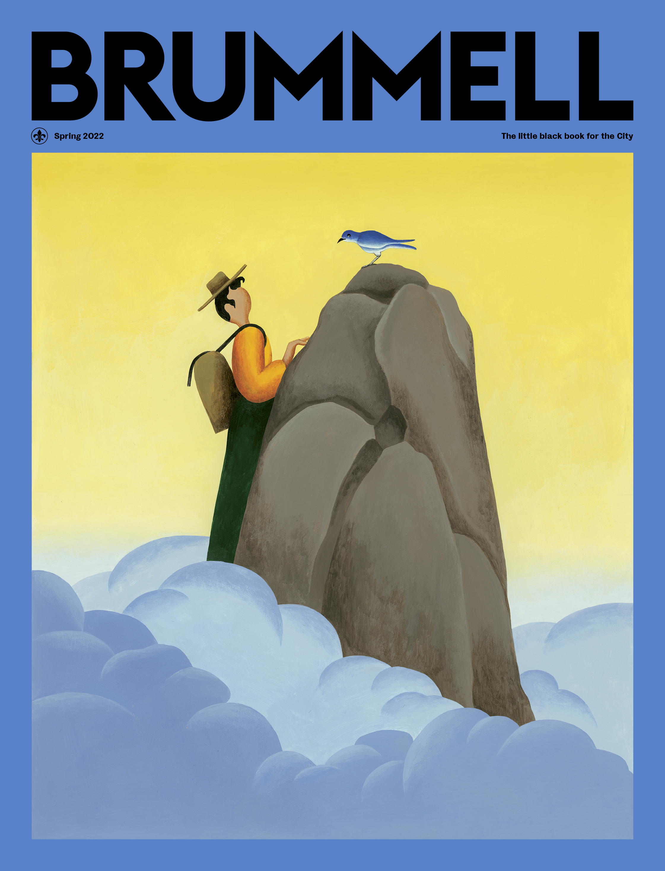 Brummell's spring 2023 cover illustration