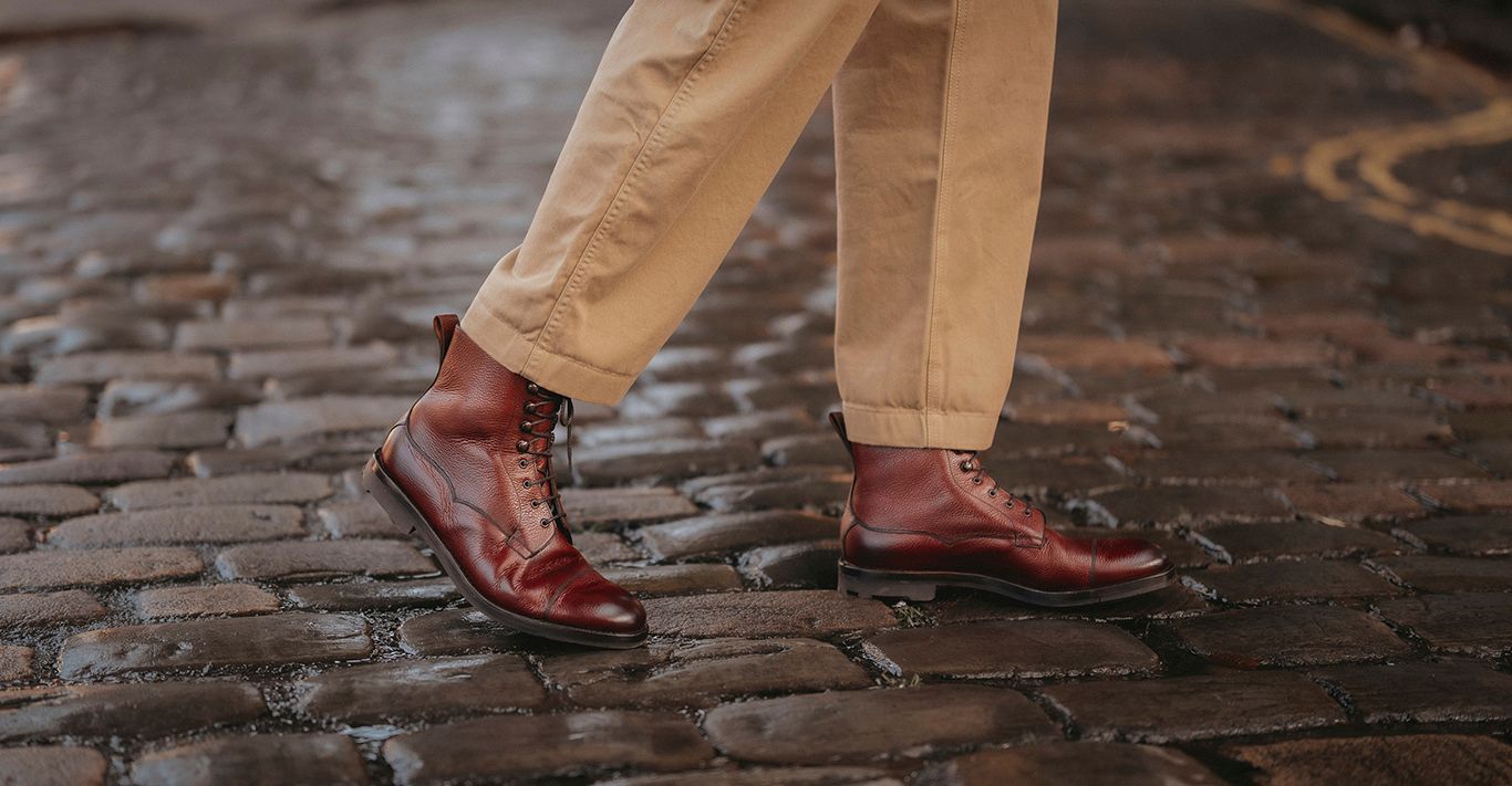 Boots made for walking: Edward Green - Brummell