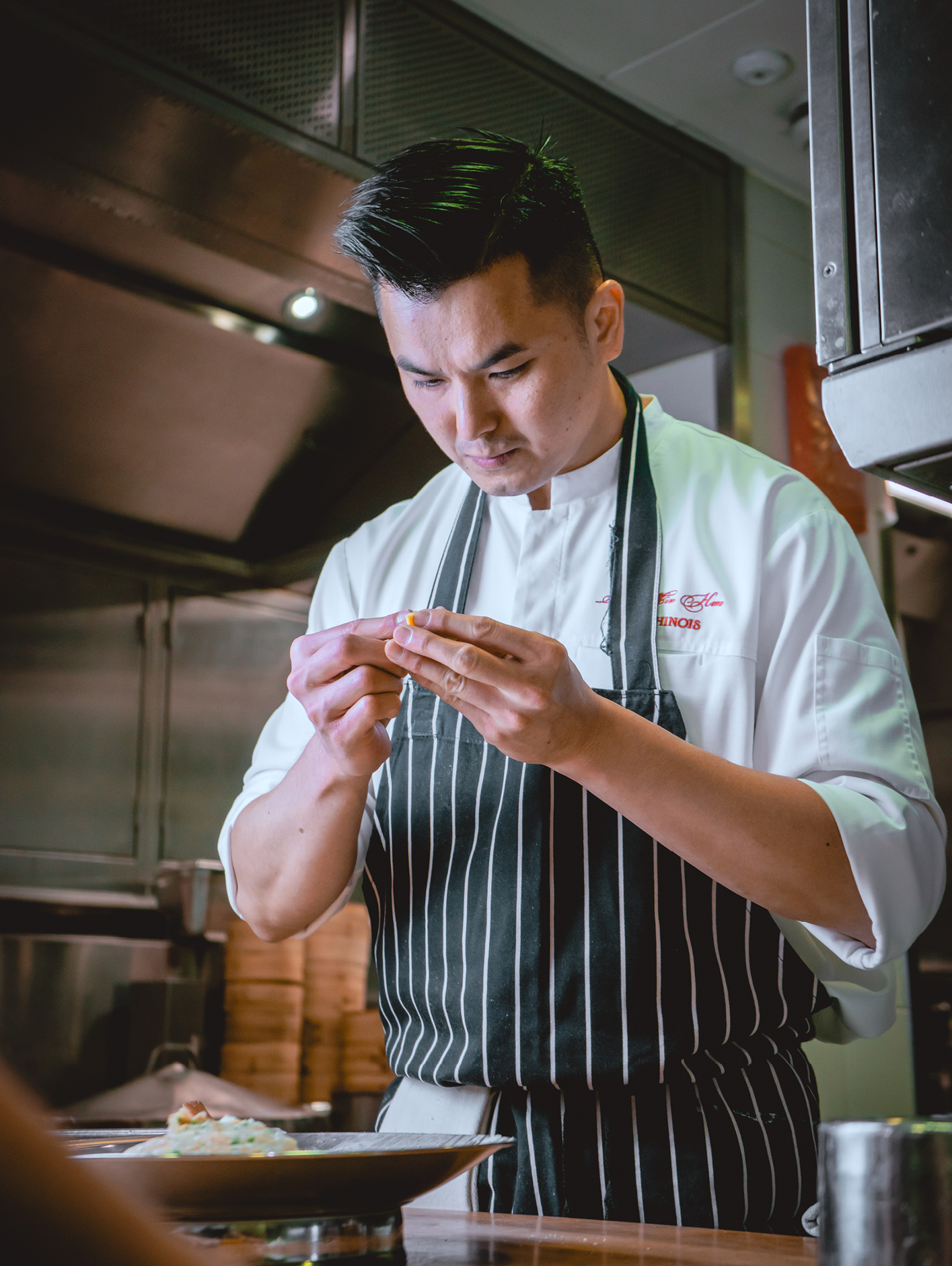 Kin Min How - the talented dim sum master at Park Chinois